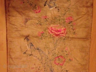 Antique china silk needle work
110cmx54cm                            