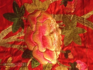 Antique china silk needle work
110cmx54cm                            