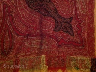 Antique shawl
170cmx145                               