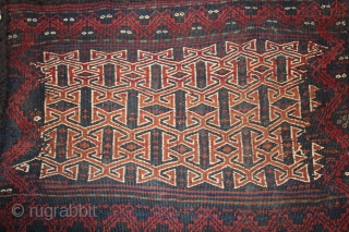 Very fine and nice persian Afshar saltbag all natural dyes (circa 1900-1920).                     