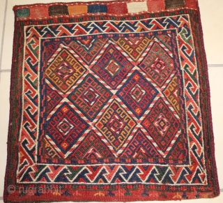Nice pair of Kurdish Goochan Bags all natural dyes sizes 53cmx50 55cmx53cm (circa 1900-1920)                   