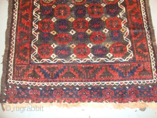Beluch Rug very nice and soft wool circa (1910-20 ).                       