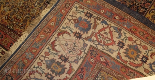 Antique fine Pesian Bijar carpet pure wool  450x280 cm.1880                       