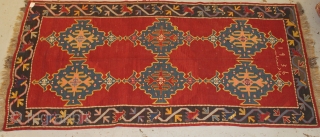 fine Karabagh killim dated 1936 size 295x140.                          