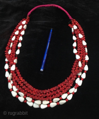 Tribal old kalash valley (Pakistan) woman necklace
                          