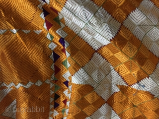 Antique Phulkari shawl from Punjab , Pakistan 
In excellent condition                       