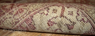 #1B147  Hand made antique Indian Amritsar rug 6.11' x 9.7' ( 216cm x 295cm ) C.1900                