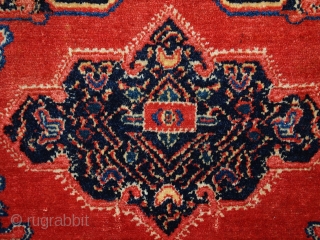 Handmade antique Persian pair of Senneh rugs 1.7' x 2.6' ( 52cm x 80cm ) 1900s - 1C359

               