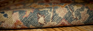 #1B143  Hand made antique Indian Loristan rug 5.8' x 8.8' ( 176cm x 268cm ) 1880.C
                