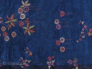 Handmade antique art deco Chinese rug 9.11' x 17.5' ( 305cm x 533cm) 1920s - 1B465                 