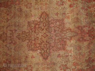 #1B155  Hand made antique Turkish Sivas rug 4.2' x 6.1' ( 128cm x 186cm) 1900.C
                 