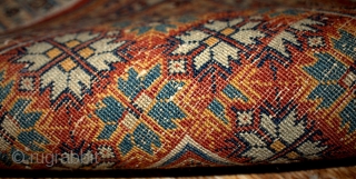 #1B109  Handmade antique Persian Tabriz Hajalili rug 4.5' x 5.6' ( 137cm x 170cm ) 1880.C
                