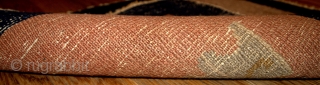 #1B362 Handmade antique Chinese Peking rug 1.8' x 1.10' ( 54cm x 58cm ) 1900.C
                  