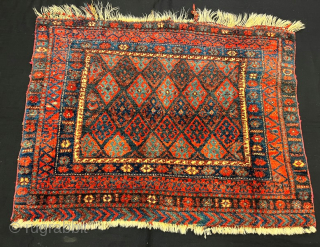 Antique Jaff bag face tick pile ,98x73 cm                         