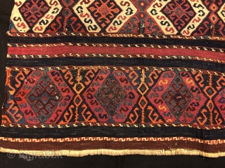 Antique anatolian kurdish bag face 72 x 67 cm                        