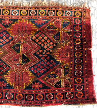 Antique ersari chuval in good condition 160 x 50 cm                       