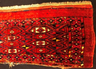 Antique ersari torba in good condition, 83 x 31 cm                       