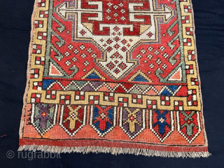 Antique anatolian konya yastk 90x54 cm                           