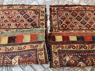 Antique bahtiyari bag face ,83x60 cm                           