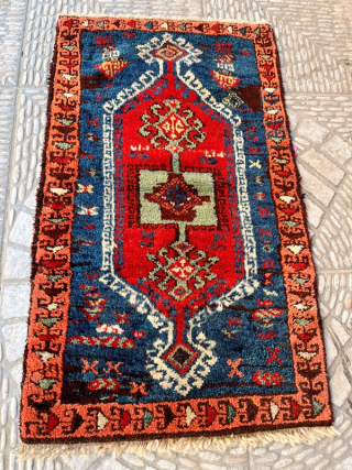 Antique anatolian kurdish yastk 95x58 cm                           