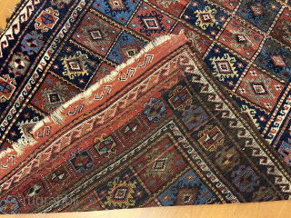 Antique Qashqai rug  215x130 cm                           