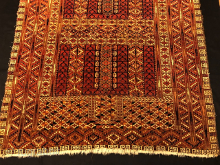 Antique turkmen yamut ensi ,130x118 cm                           