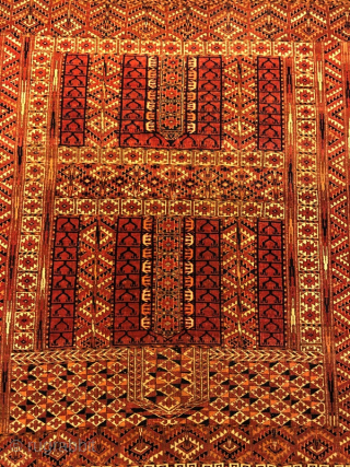 Antique turkmen yamut ensi ,130x118 cm                           