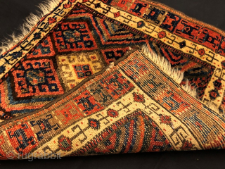 Antique Jaff bag face pile in good condition , 62x56 cm                      