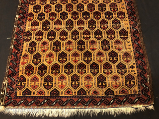 Antique beluch rug 140x82 cm                            