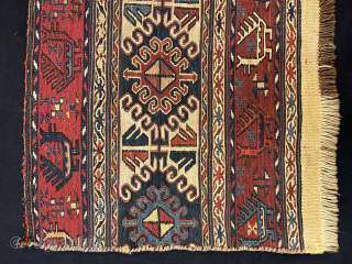Antique shasavan mafrash panel,96x45 cm