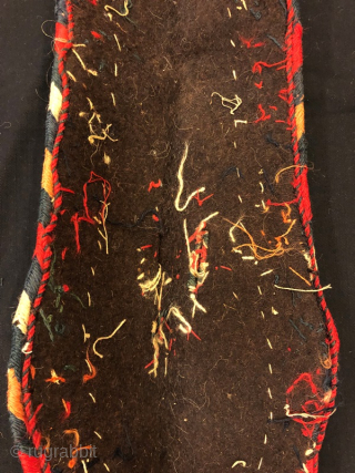 Antique Kyrgyzstan Wool Embroideri Handmade Felt For Hunter Rifle Cover ,

Wall Hanging 135x16cm                    
