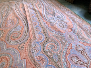 Paisley Shawl, 19th century, 156x328 cm (5’1”x 10’9”) in a mint condition.                     