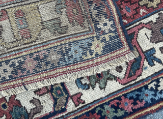 Rare Persian Bakhtiari runner, ca 1900, 140x247 cm
oturekpraha@gmail.com                         
