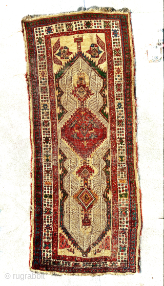 Antique Persian Sarab, 19th century, small                           