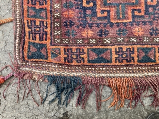 Baluch Balisht complete bag in a mint condition. 60x112 cm (24’x44’).                      