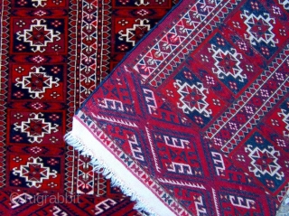 Nr 39017 Tekke, several prayer rug, tachte arus, 126x109cm                        