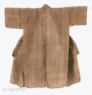 This is an Antique Japanese Bashofu Noragi, Banana Fiber Work Jacket

This is an antique striped bashofu noragi, or work jacket.

Kijōka-bashōfu is the Japanese craft of making cloth from the bashō or Japanese  ...