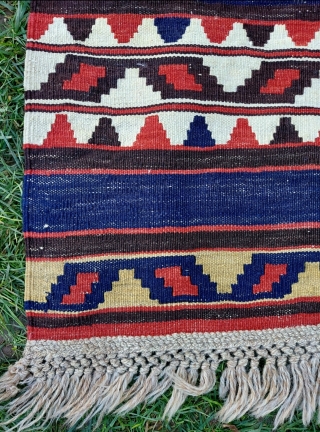 Early 20.th Century Caucasian Kilim size 93 x 216 cm                       