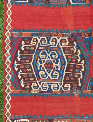 Mid 19th. Century Malatya Kilim size: 180 x 400 cm                       