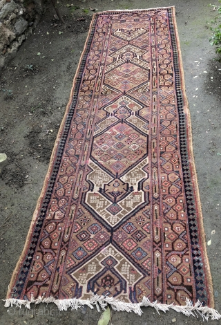 persian rug fragment 101x326cm                             