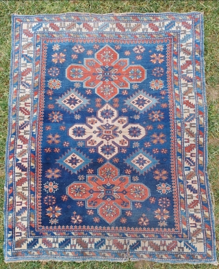 Derbent Shirvan Rug size: 108 x 134 cm                         