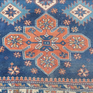 Derbent Shirvan Rug size: 108 x 134 cm                         