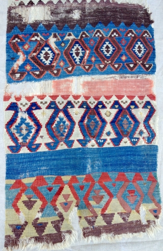 Anatolian kilim 72x246 mounted                             