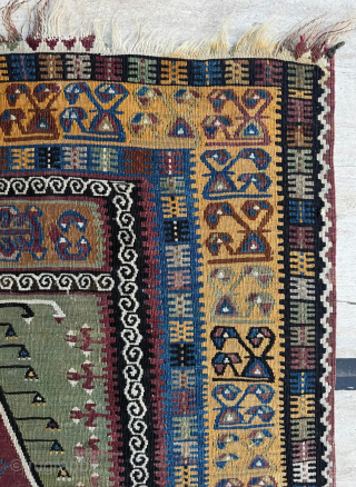 19th century Yahyali prayer kelim. size 110x170 cm. 
metinrug77@gmail.com
                        