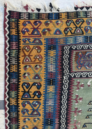 19th century Yahyali prayer kelim. size 110x170 cm. 
metinrug77@gmail.com
                        