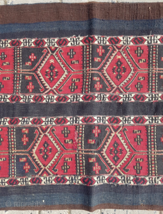 19.th century East Anatolian Chuval 72x112                           