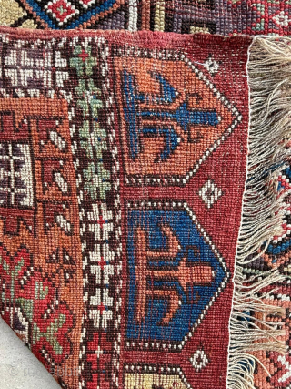 Middle of the 19th century konya runner, please send me directly mail. size 110x450 cm 
metinrug77@gmail.com                 