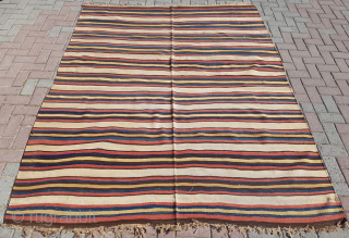 19.th century Shahsavan Kilim sıze 201x254                           