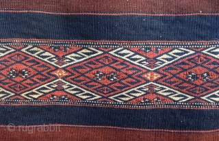 1850's very fine Yuncu cuval 71x100cm                           