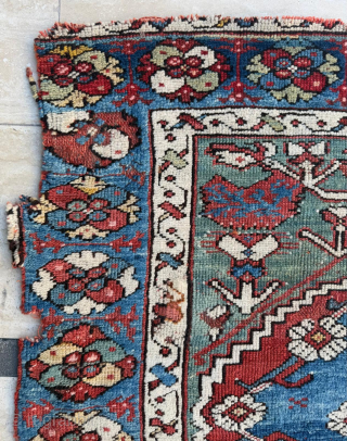 Middle of the 19th Century Bergama Rug, size 108x125 cm                       